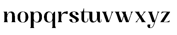 Dramonoir Semi Bold Font LOWERCASE