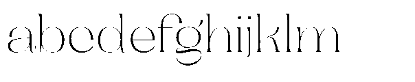 Dramonoir Thin FONT