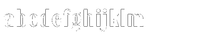 Dramora Outline FONT