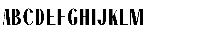 Dramora Regular Font UPPERCASE