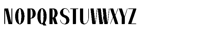 Dramora Regular Font UPPERCASE