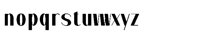 Dramora Regular Font LOWERCASE