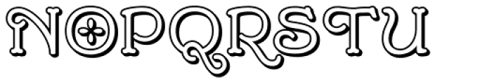 Draughtsman Engraved Regular Font UPPERCASE