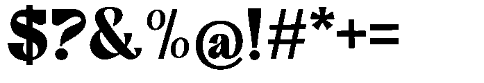 Dravica Black Font OTHER CHARS