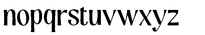 Dravica Light Font LOWERCASE