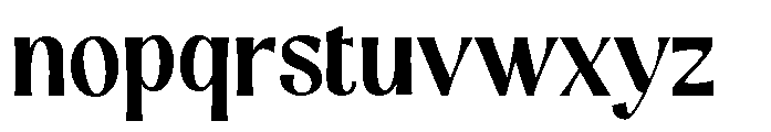 Dravica Medium Font LOWERCASE