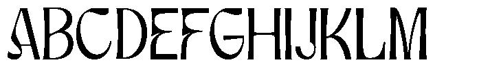 Dravica Thin Font UPPERCASE