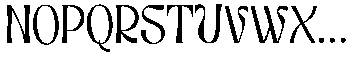Dravica Thin Font UPPERCASE