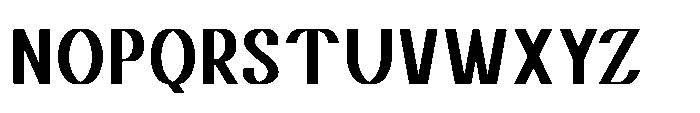 Dravick Medium Font UPPERCASE