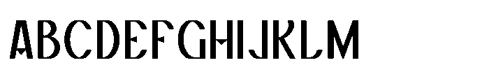 Dravick Regular Font UPPERCASE