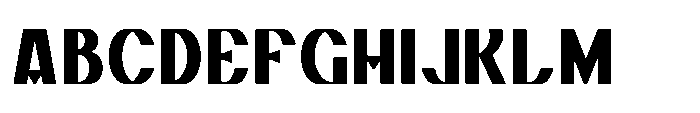 Dravick Semi Bold Font UPPERCASE
