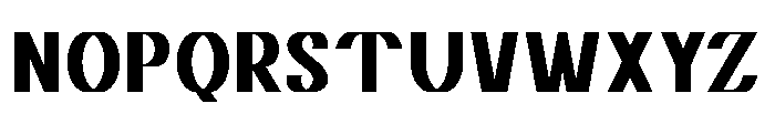 Dravick Semi Bold Font UPPERCASE