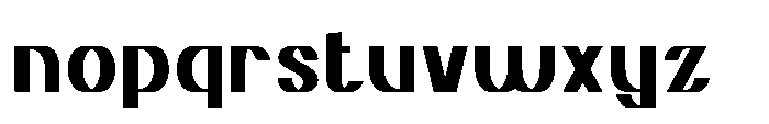 Dravick Semi Bold Font LOWERCASE