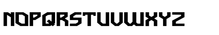 Draw Bridge Medium Font LOWERCASE