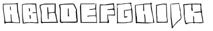 Drawboard BT Font UPPERCASE