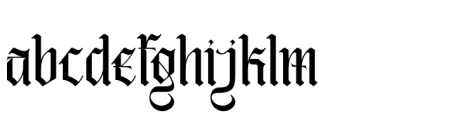 Dreadthorn Regular FONT