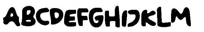 Dream Comeback Font UPPERCASE