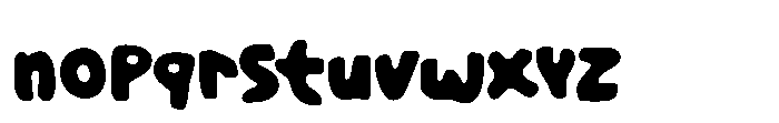 Dream Comeback Font LOWERCASE