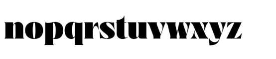 Dream Fantasy Black Display Font LOWERCASE