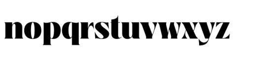 Dream Fantasy Extra Bold Display Font LOWERCASE