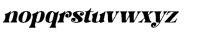 Dream Shine Italic Font LOWERCASE