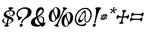 Dream Theatrion Dream theatrion Italic Font OTHER CHARS