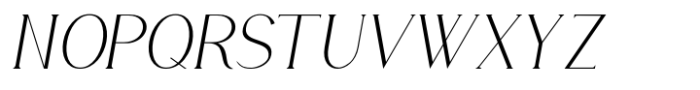 Dreamrise Italic Font UPPERCASE