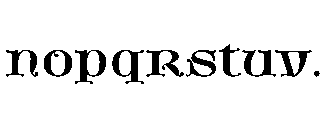 Dreams Mount Font LOWERCASE