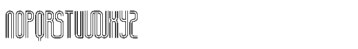 Dreamwave Outer Font LOWERCASE