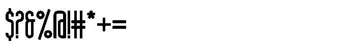 Dreamwave Regular Font OTHER CHARS