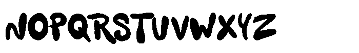 Dreamy Chaos Font UPPERCASE