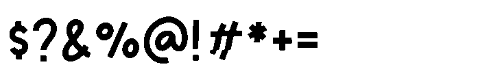 Dreamy Garden Font OTHER CHARS
