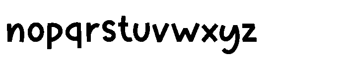 Dreamy Garden Font LOWERCASE