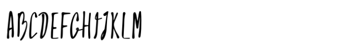 Dreamy Night Font UPPERCASE
