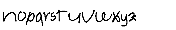 Dreamy Summertime Bold Font LOWERCASE