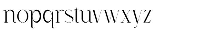 Dree Alternate Font LOWERCASE