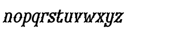 Drexia Italic Font LOWERCASE