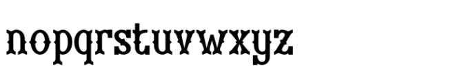 Drexia Regular Font LOWERCASE