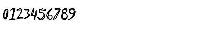Drifty Pen Font OTHER CHARS