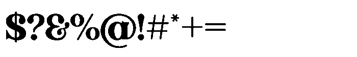 Drigha Font OTHER CHARS