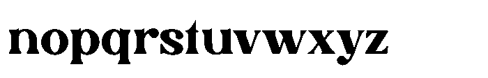 Drigha Font LOWERCASE
