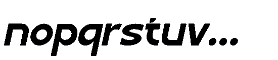 Drigt Italic Font LOWERCASE