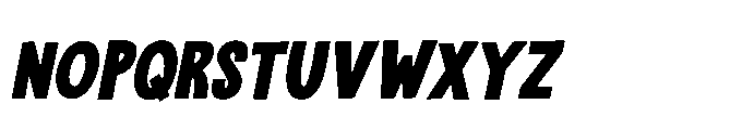 Drinking Song Bold Italic Font LOWERCASE