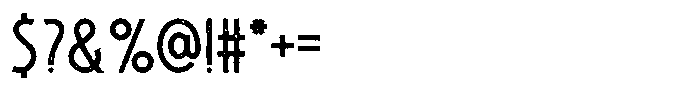 Drip Theory Rough Font OTHER CHARS
