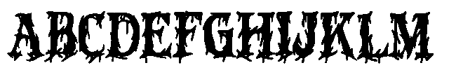 Dripfang Regular FONT