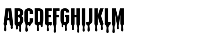 Dripologist Edge Font UPPERCASE