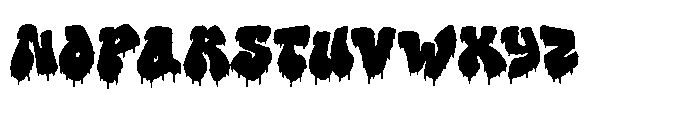 Dripper Poison Font UPPERCASE