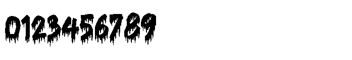 Dripping Blood Font OTHER CHARS