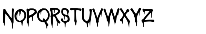 Dripping Marker 2.0 Font UPPERCASE