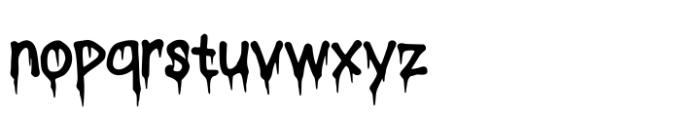 Dripping Marker 2.0 Font LOWERCASE